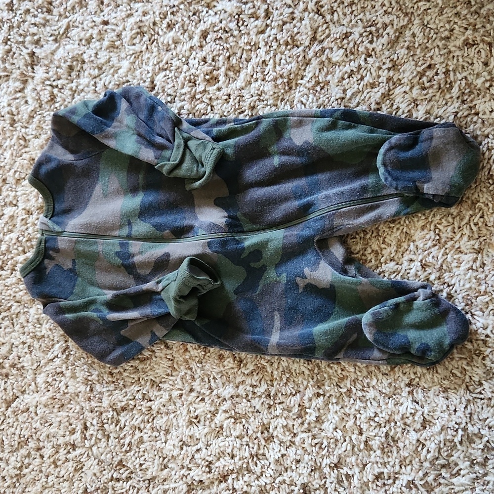 Wonder Nation Camo Footie FREE